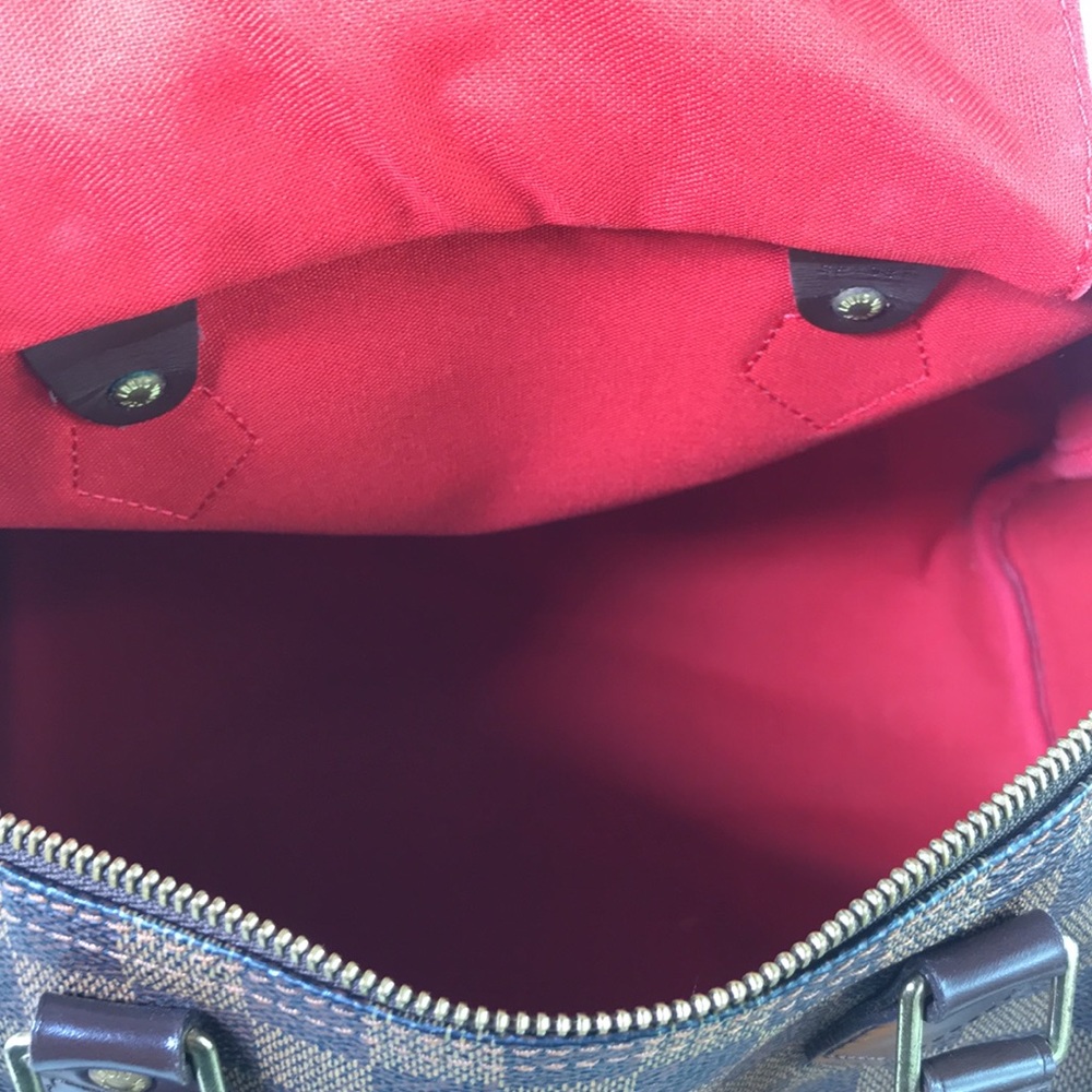 Speedy 30 damier ebene Louis Vuitton - Picture 14 of 15